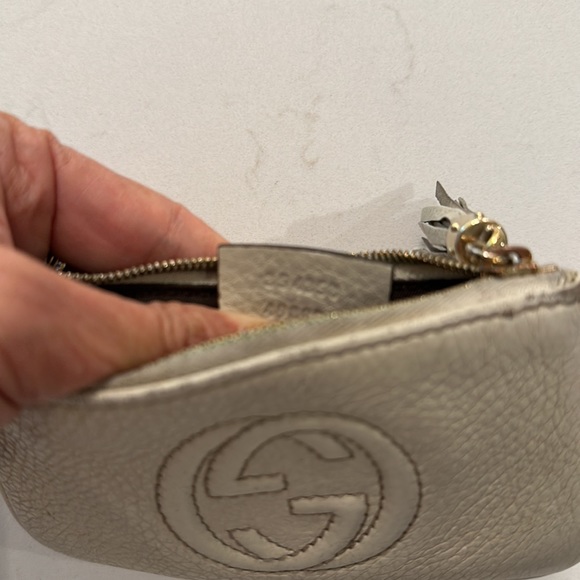 Gucci Soho Keychain Wallet, mystic white - Picture 4 of 5